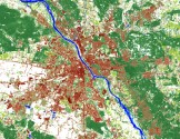 Warstwy wysokorozdzielcze HRL na obszarze algomeracji warszawskiej. Warstwy wysokorozdzielcze HRL na obszarze algomeracji warszawskiej.