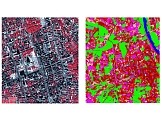 Object-oriented classification of types of urban areas - Warsaw Area. Credits: IGiK